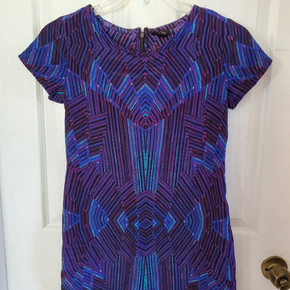 Tribal print tunic top